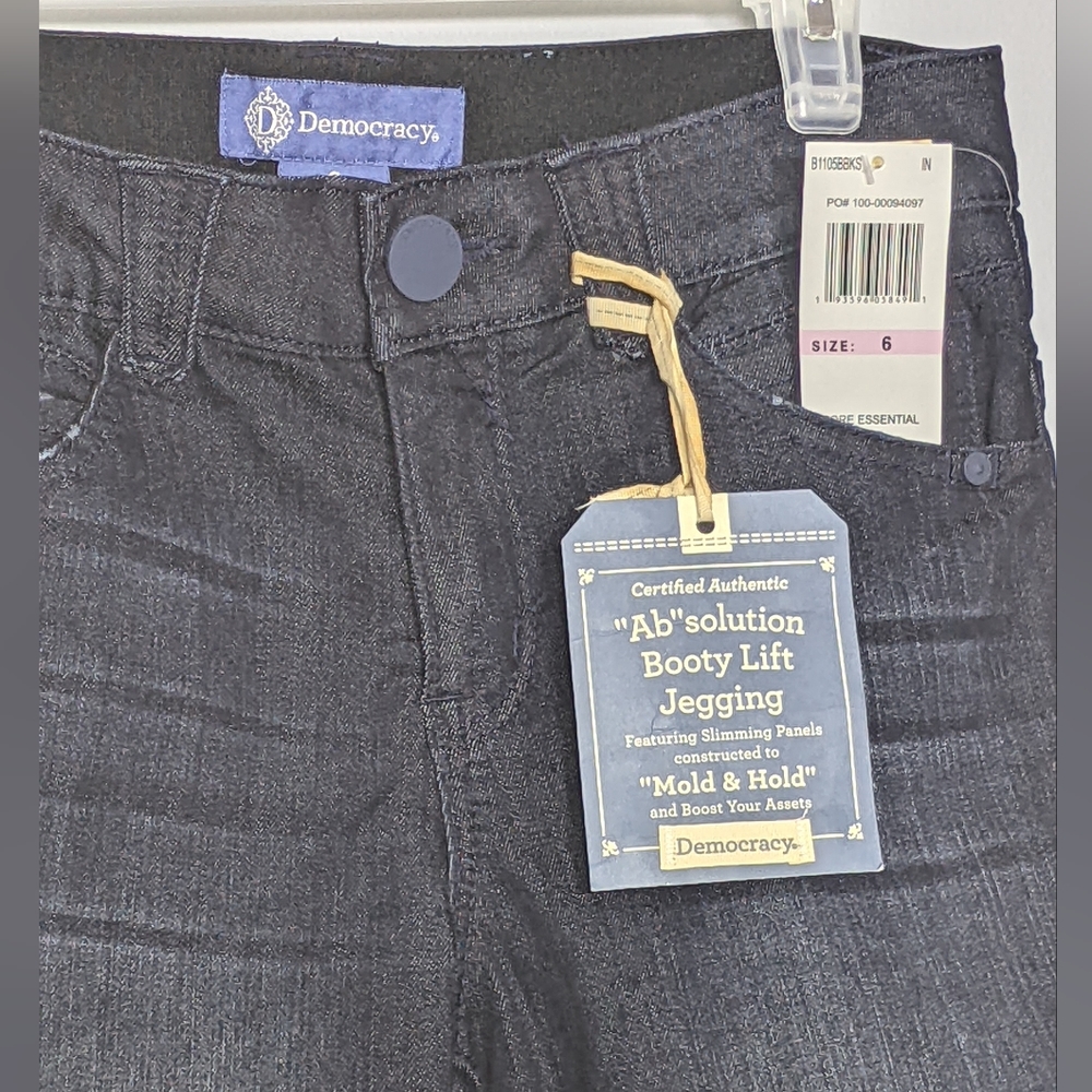 NEW Democracy Womens Booty Lifting Jeggings Jeans Sz 6